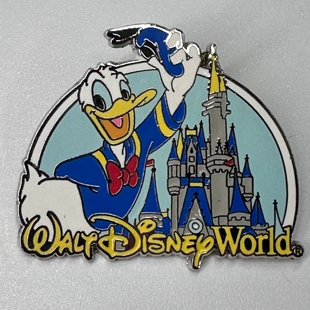 DONALD DUCK Walt Disney World Pin Trading '08 WHERE DREAMS COME TRUE COLLECTION